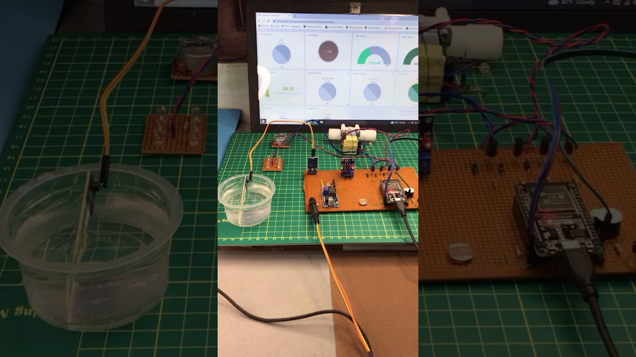 ESP32 with Blynk Application using Arduino IDE | Blynk ESP32 IOT | ESP32 LCD Screen | ESP32 Sensors