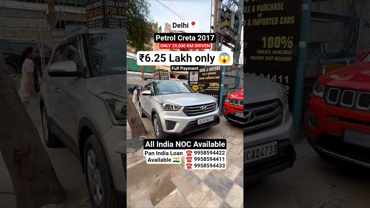Best Deals on Hyundai Creta in Delhi 🚗 | Guru Ji Motors