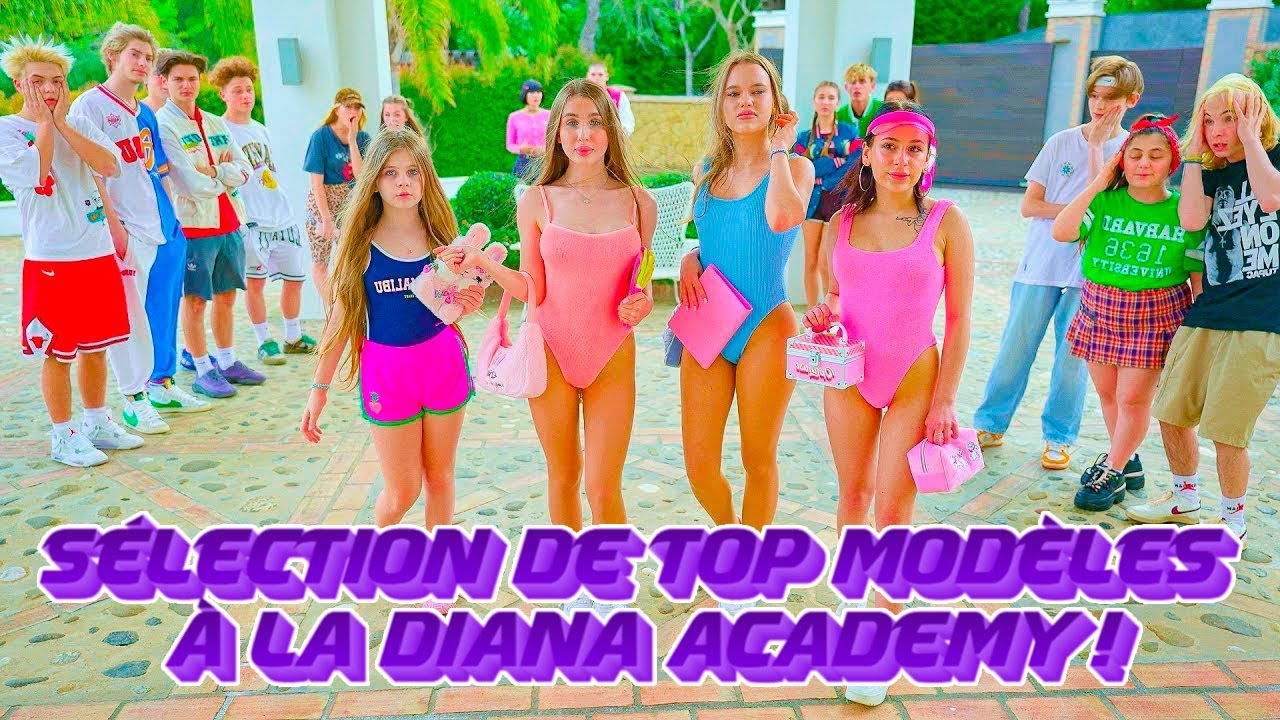 Top Modèles à la Diana Academy ! | Riches vs Pauvres 👗