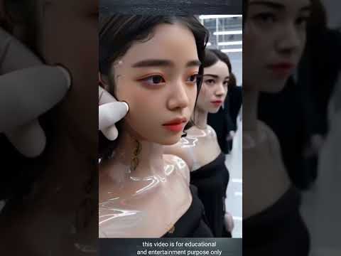 الصين تخترع روبوتات تشبه النساءبدرجة مدهشه !!