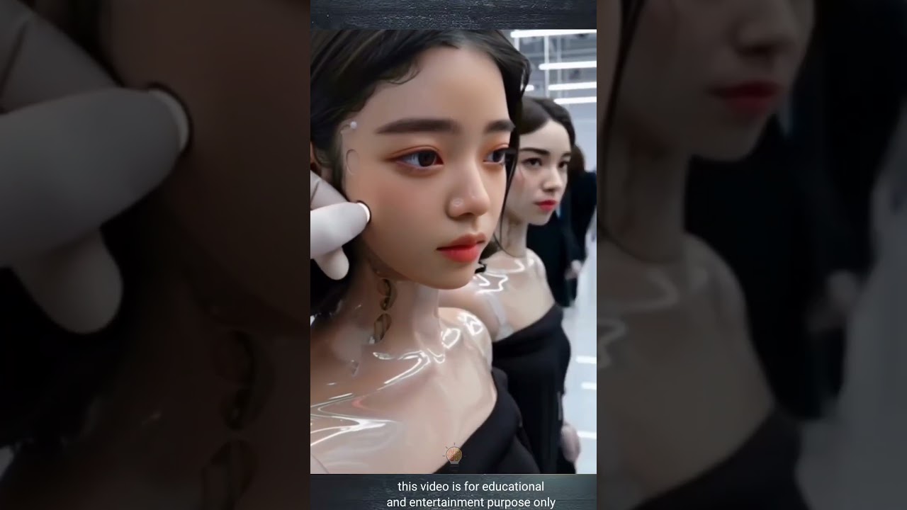 الصين تطور روبوتات نسائية مذهلة بتقنية متقدمة 🤖