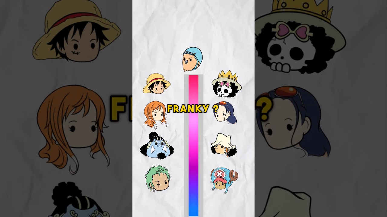 Find the Closest Straw Hat to Franky in One Piece! 🏴☠️