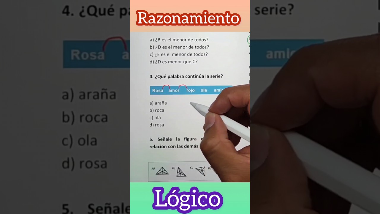 Examen de Razonamiento en Ingeniería