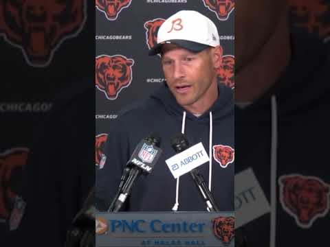 Chicago Bears: Ben Johnson on DJ Moore’s Week 7 availability. (10/17/25)