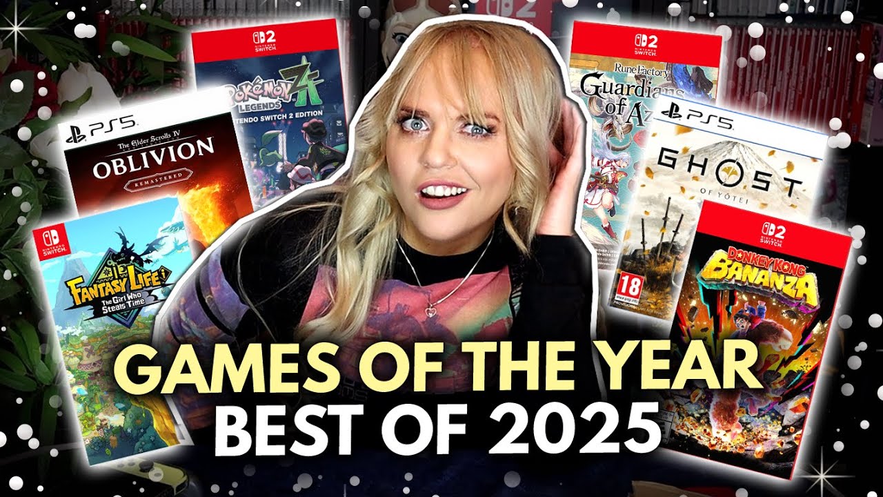 TOP 10 Top 10 Games of 2025 for Steam Deck, Switch 2 & PS5 🎮