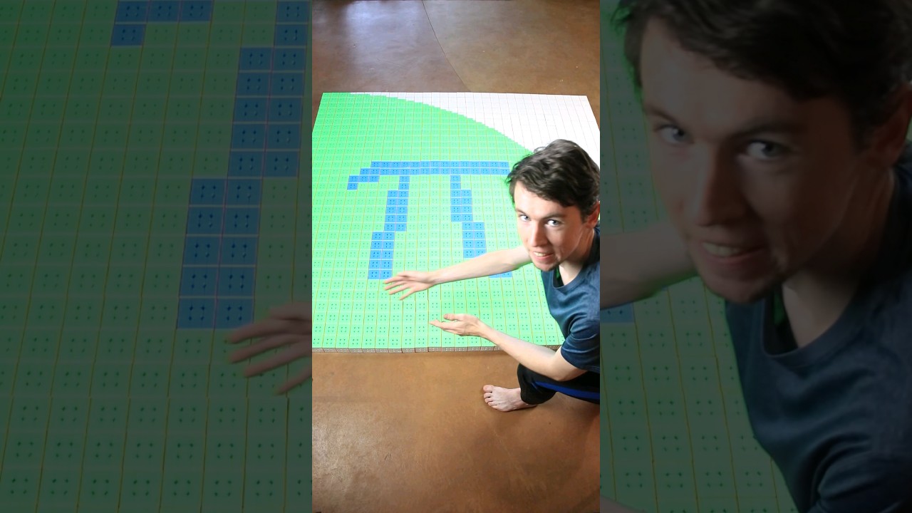 Estimated Pi Using 1,024 Rubik's Cubes 🧊