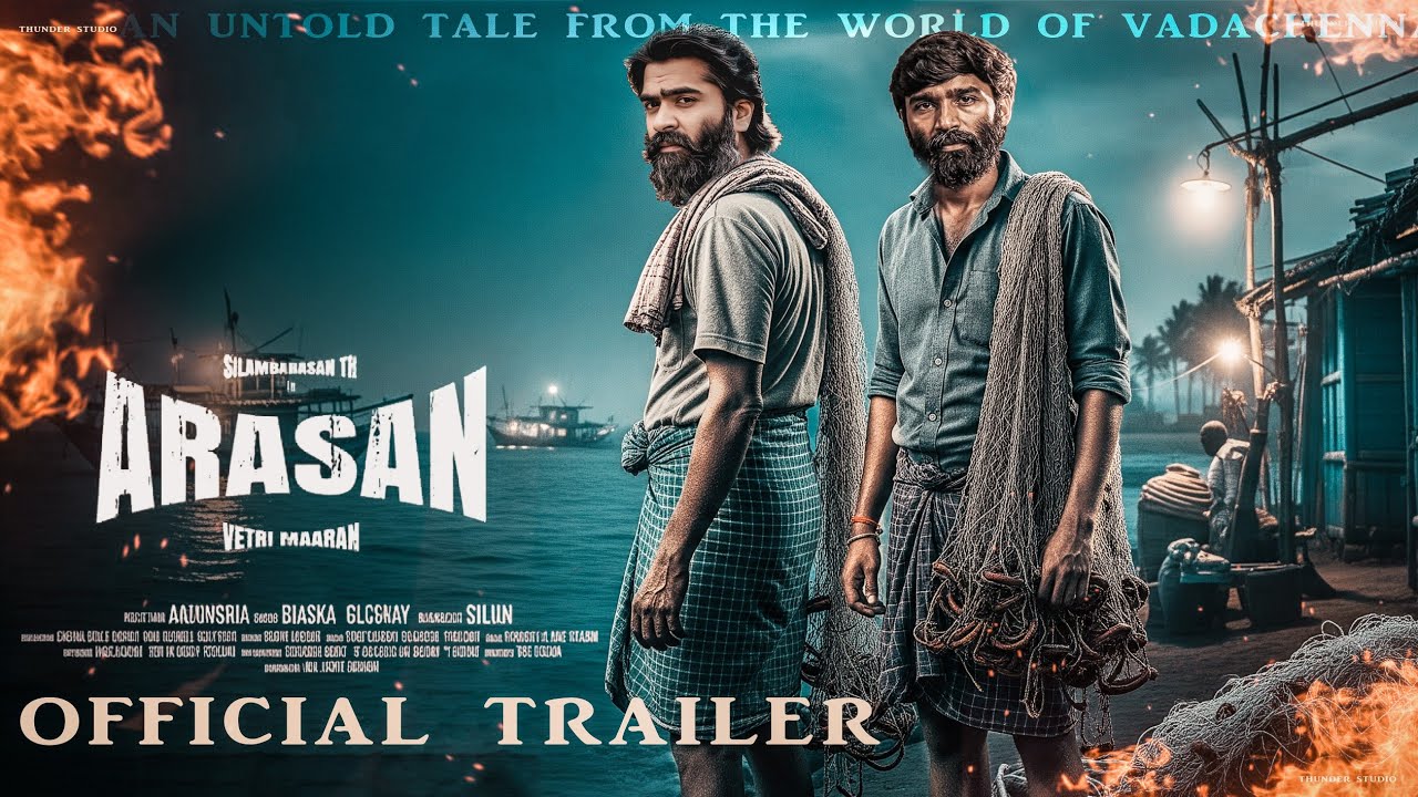 Arasan Official Trailer: Dhanush & Silambarasan TR in Epic Vetri Maaran Film 🎬