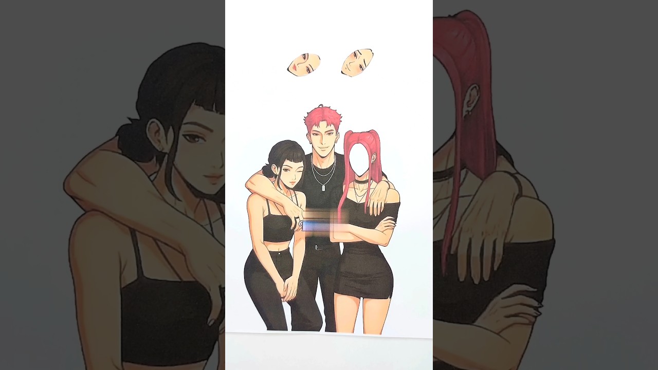 kpop demon hunter/your idol abby x zoey x mira