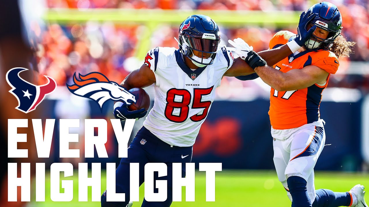 Must-See Highlights from Texans vs. Broncos Week 2 π