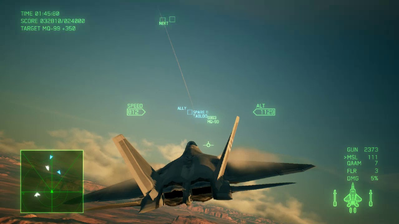 ACE COMBAT 7: Post Stall Maneuver Attack ✈️
