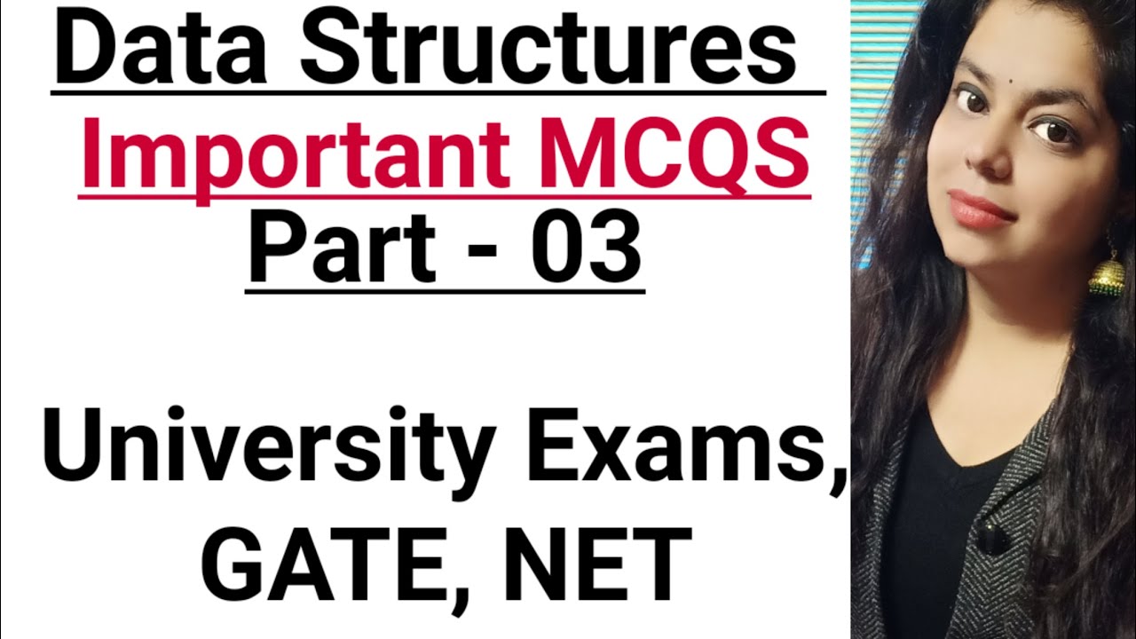 Data Structures MCQs for GATE, NET & AKTU 📚