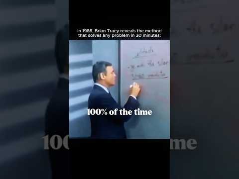 Solve Any Problem With This 1 Simple Method