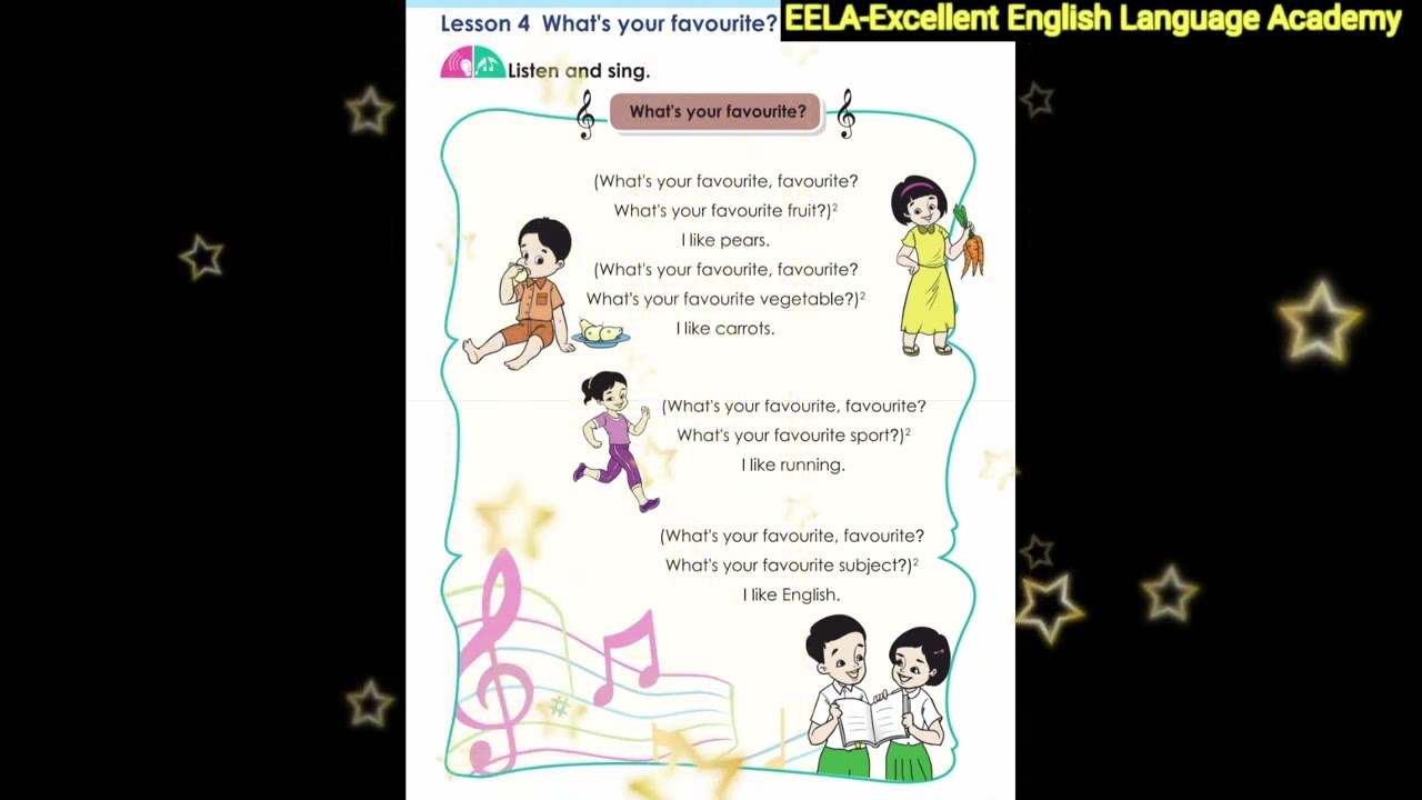 Grade 3: What's Your Favourite Song?