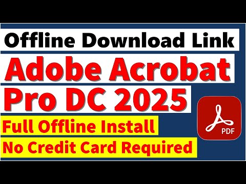 How to Download & Install Adobe Acrobat Pro DC 2025 Full Version TRIAL From Adobe | Best PDF Editor