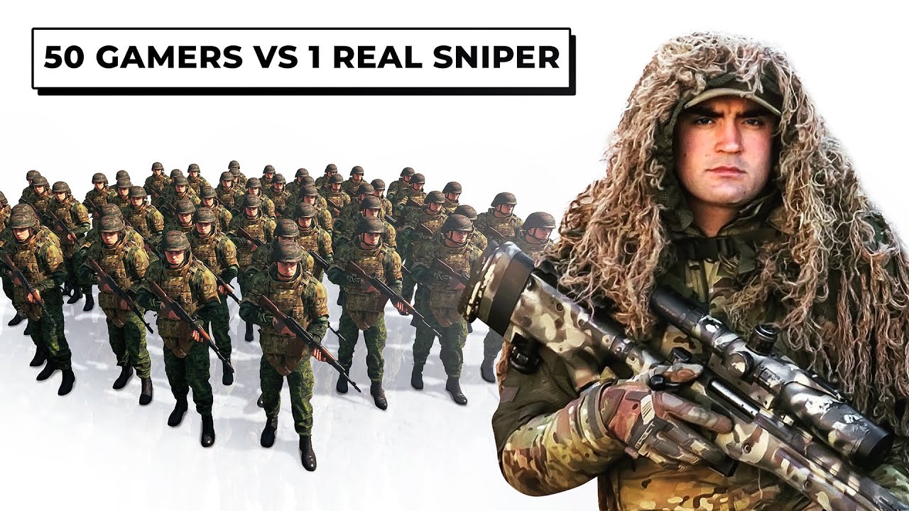 50 Gamers vs 1 Sniper in Arma Reforger 🎯