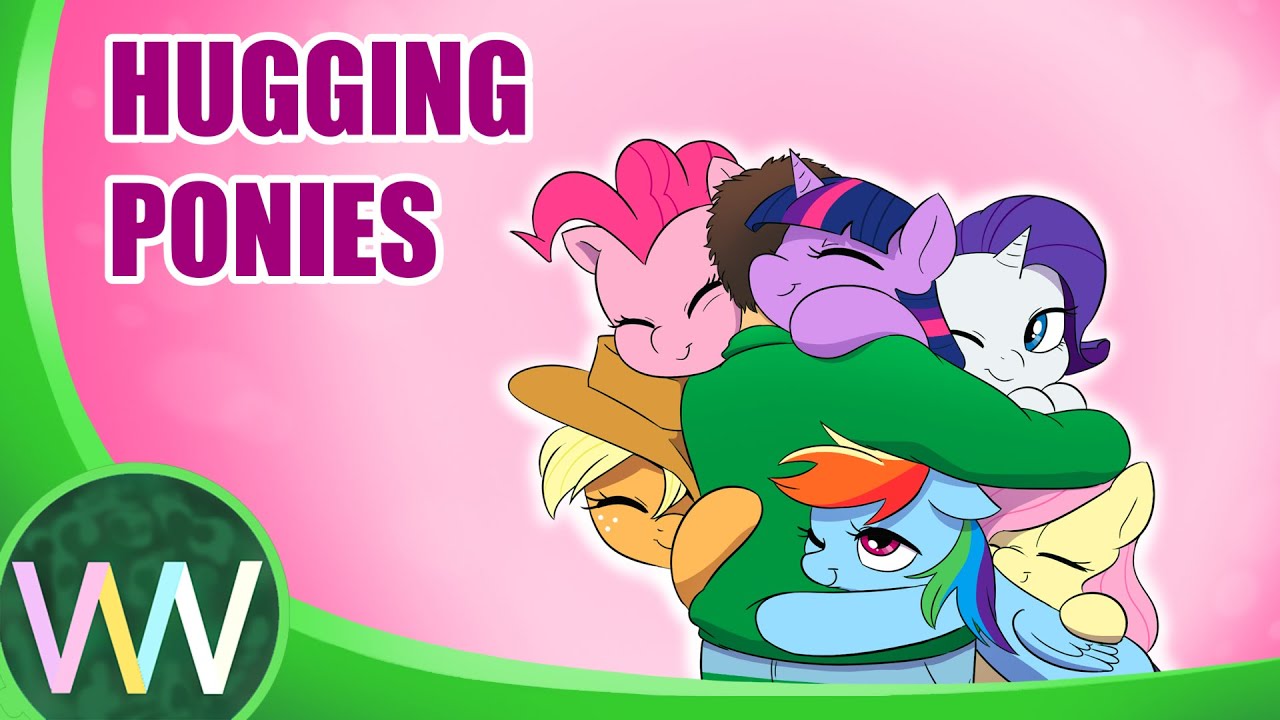 Hugging Ponies 🐴: A Cute Animation