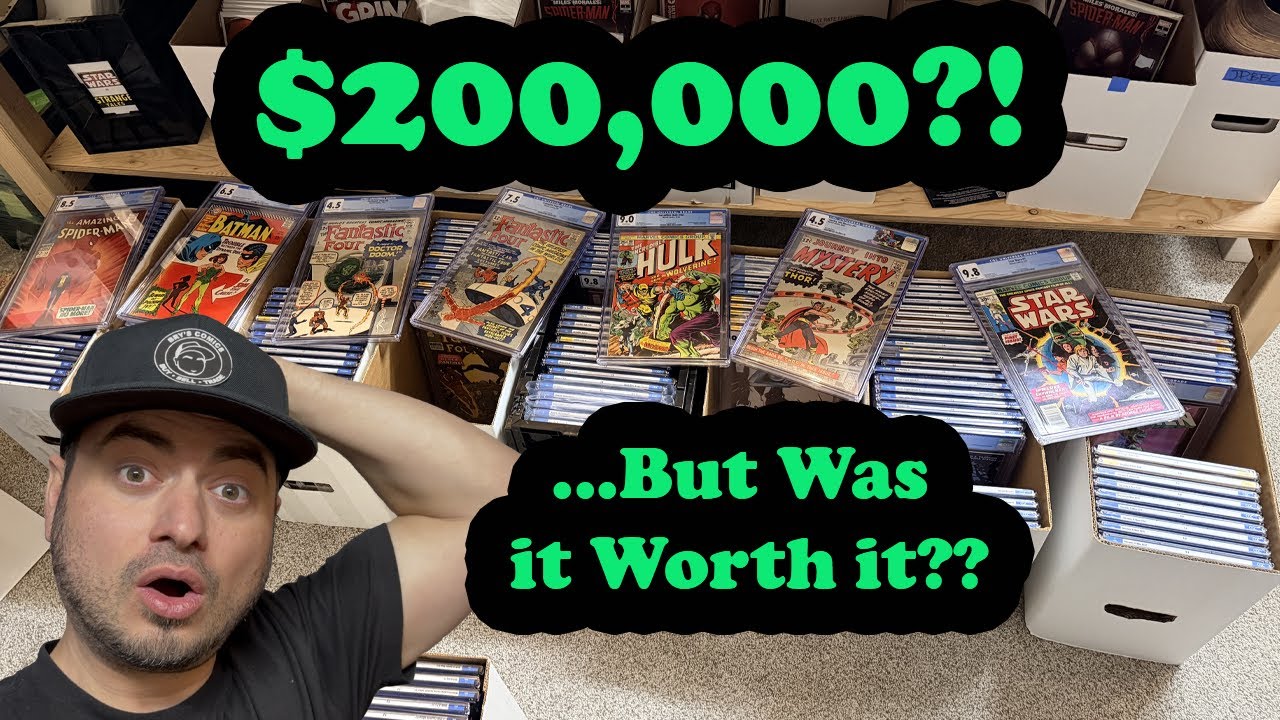 Massive $200,000 Comic Book Collection + Exclusive Discount! 📚