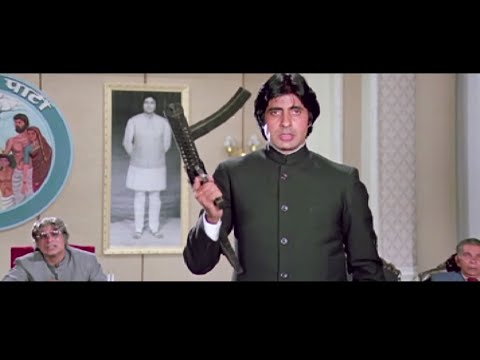 अमिताभ ने सभी भ्रष्टाचारियों को एक कमरे में लाकर गोली मार दी - ज़बरदस्त इंक़लाब मूवी अंतिम सीन