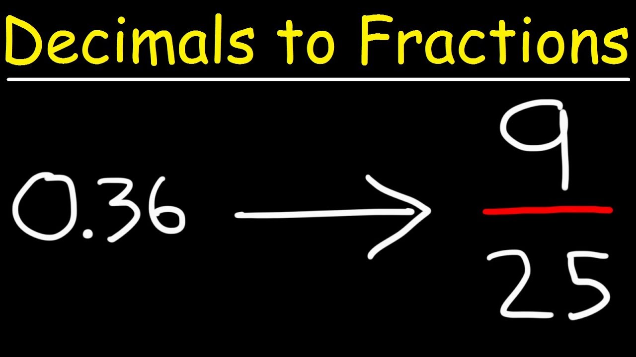 Master Decimal to Fraction Conversion with Easy Steps ✨