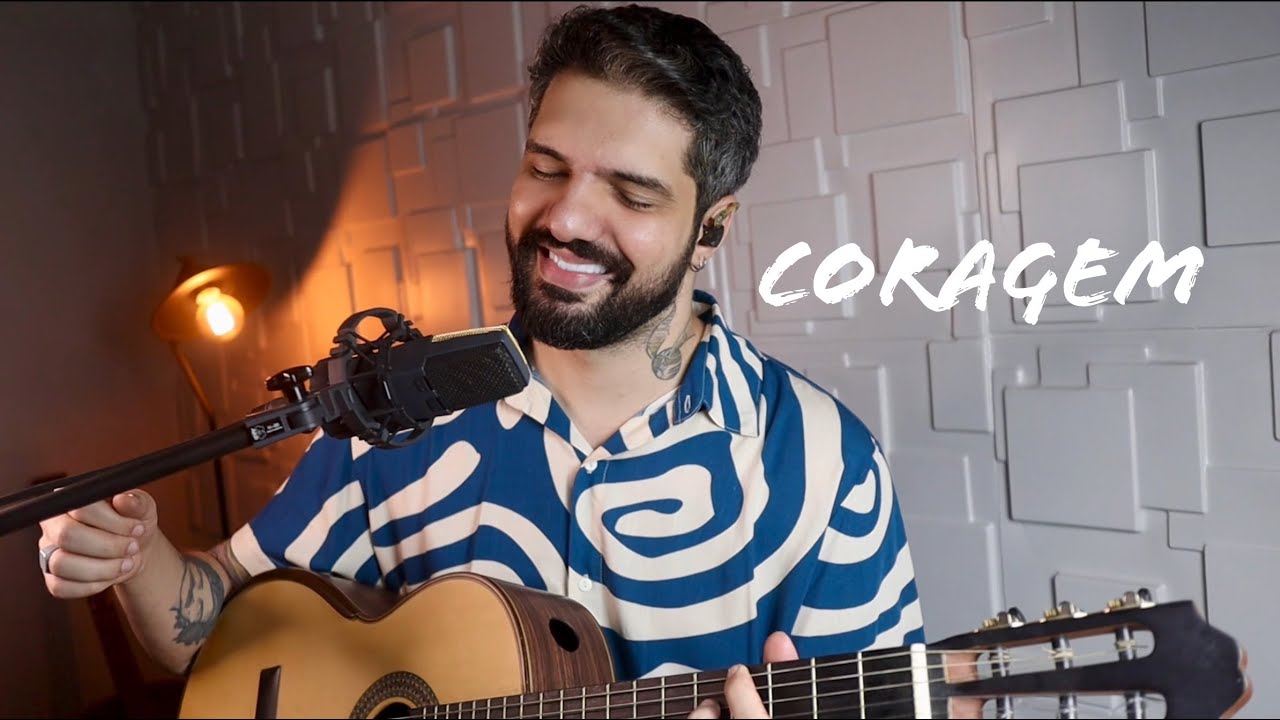 🎶 Coragem - Versão de David Coelho | Música de Manda