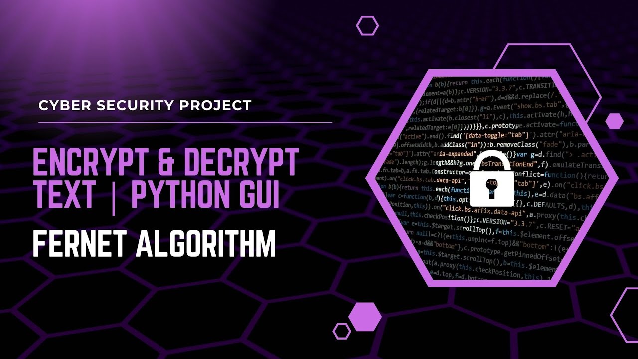 Python Text Encryption & Decryption App with CustomTkinter and Fernet