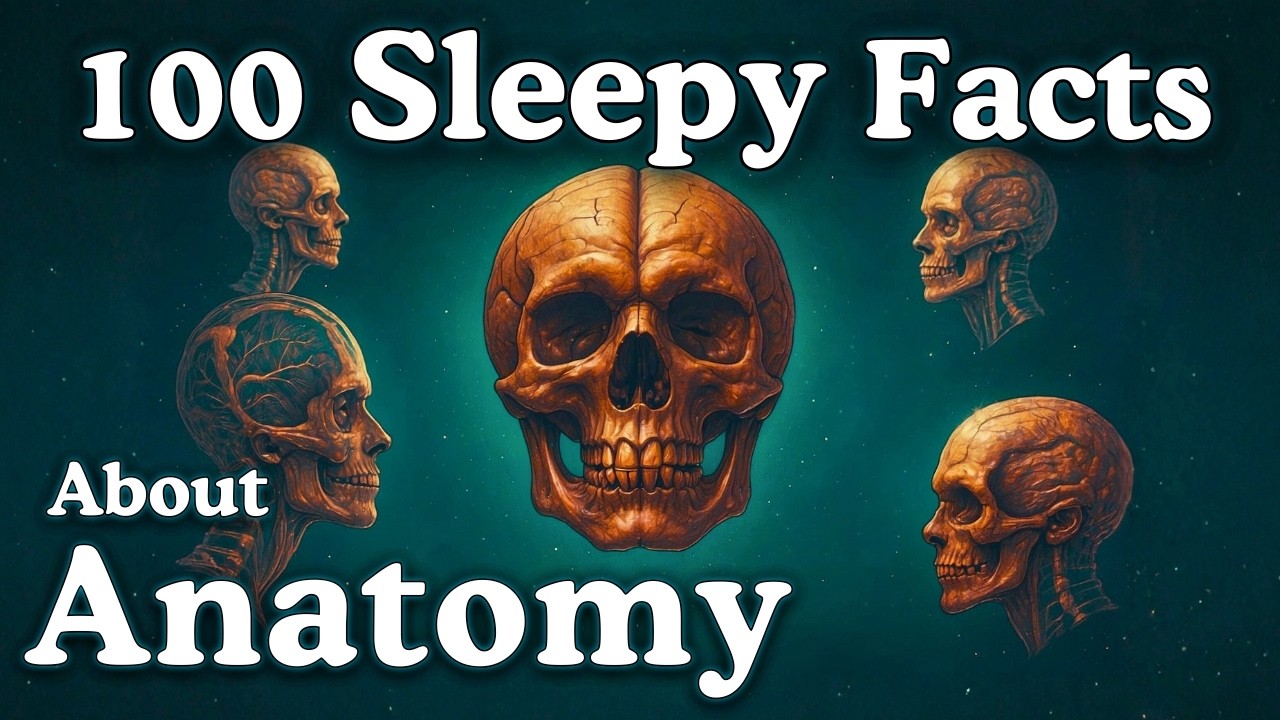 Relaxing Anatomy Facts to Help You Sleep π΄