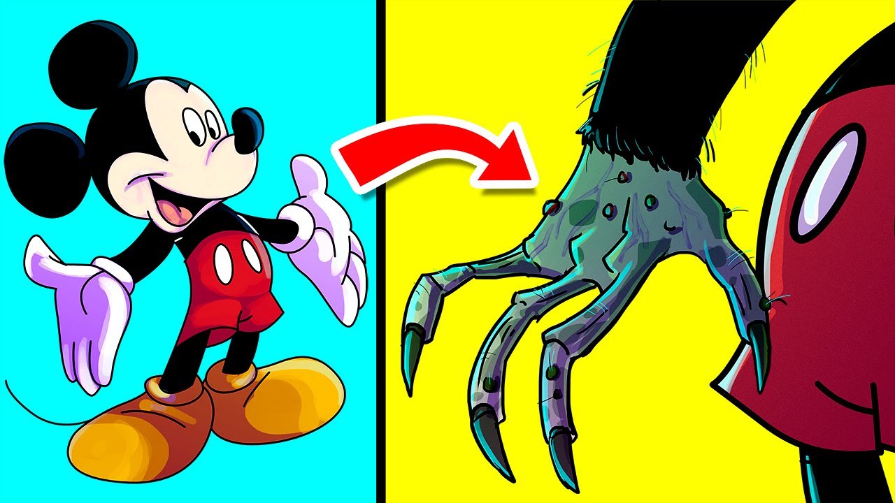 Самые Удивительные Секреты и Мрачные Тайны Любимых Мультфильмов 😱