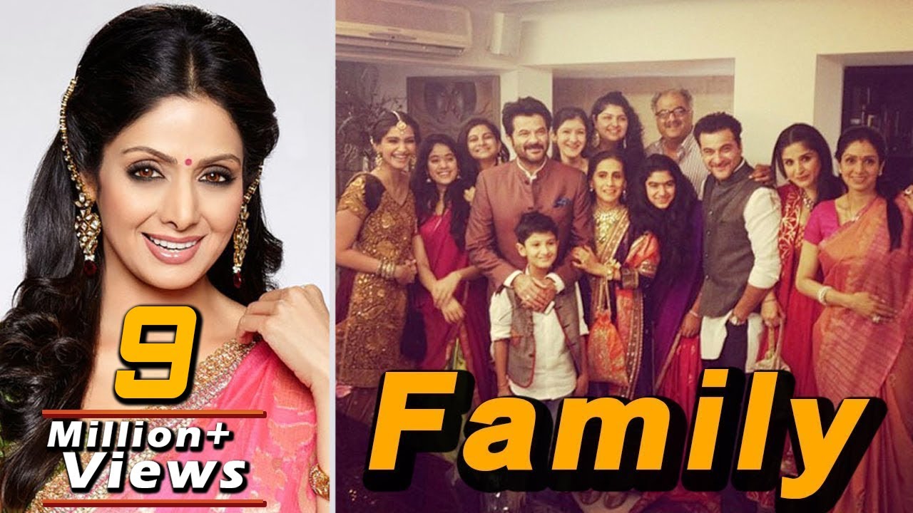 श्रीदेवी का परिवार: बोनी कपूर की ओर से 👪