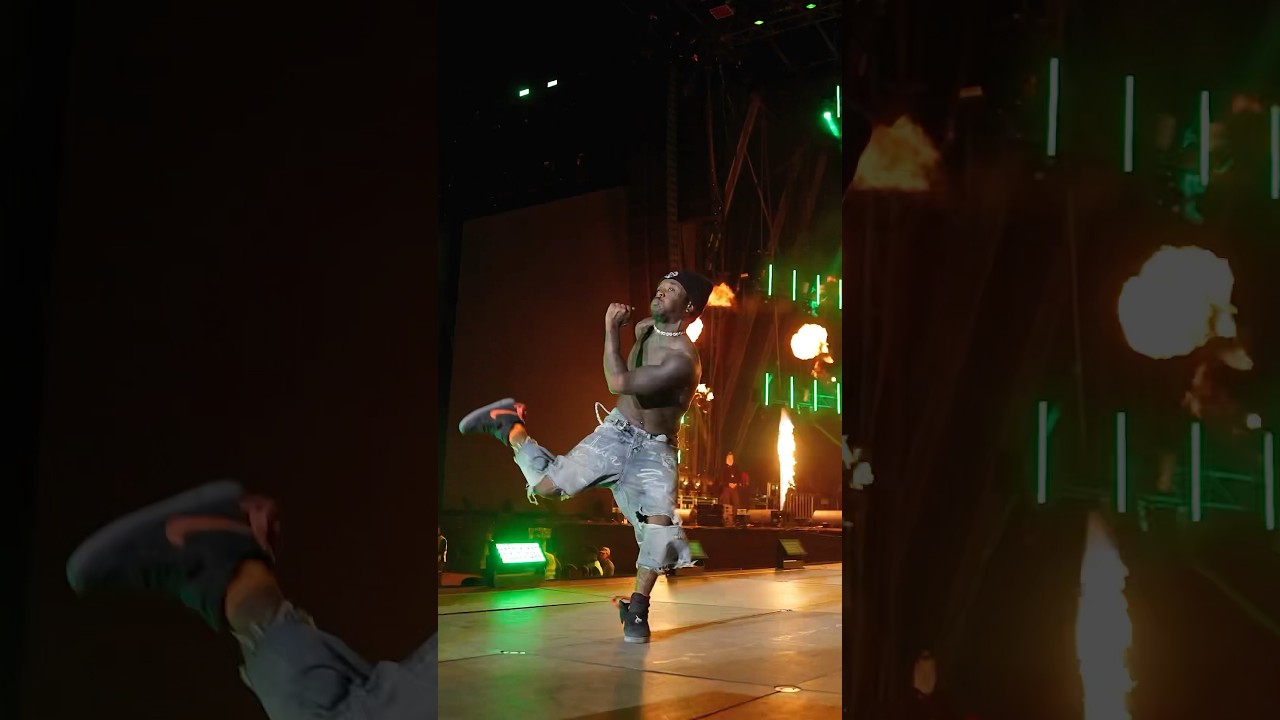 Uzi's Footwork at Rolling Loud Portugal 2023 ๐ถ