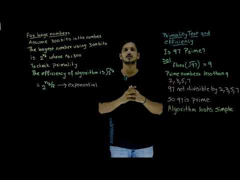 Primality Test and Efficiency || Lesson 52 || Cryptography || Learning Monkey ||