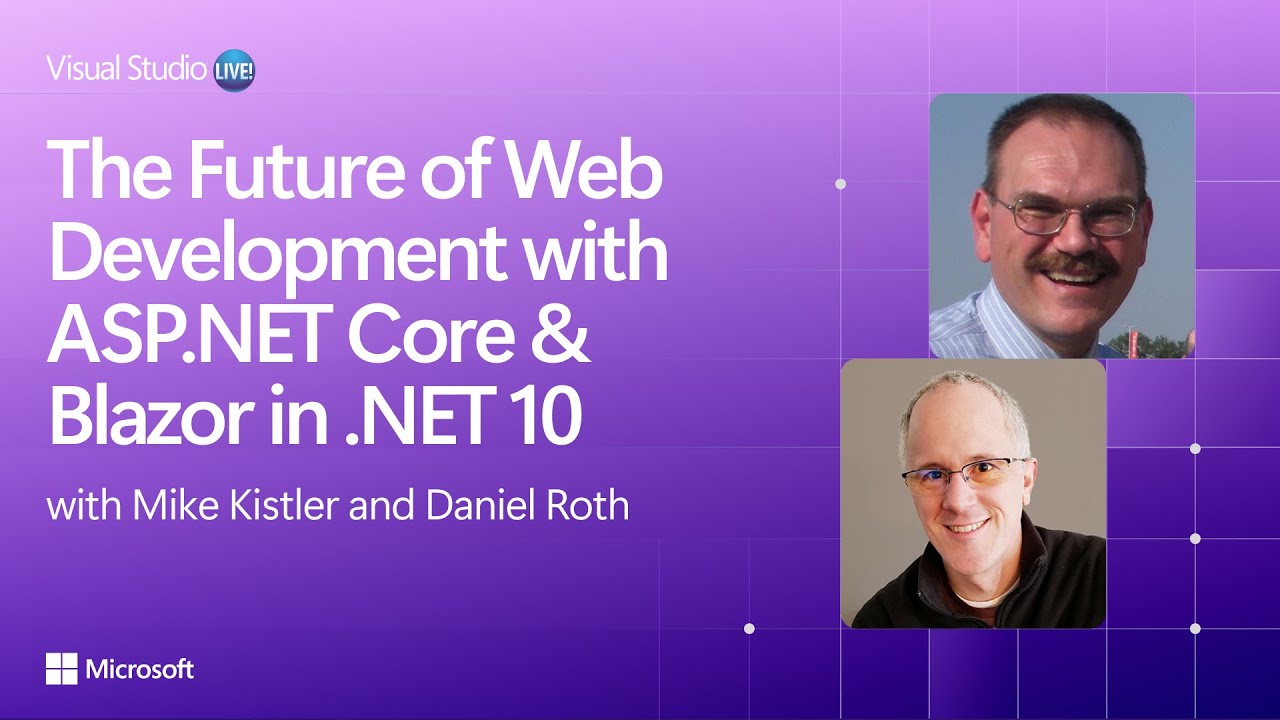Future of Web Dev with ASP.NET Core & Blazor in .NET 10