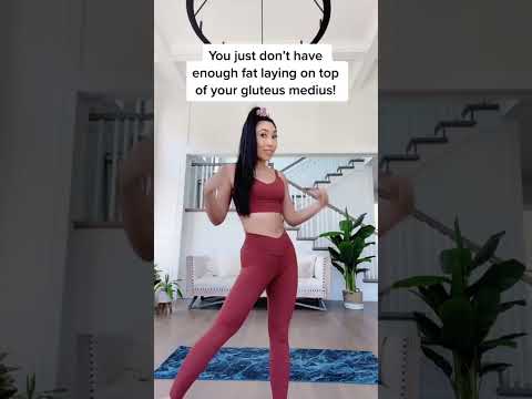 How to fix your hip dips #pilates #fitness