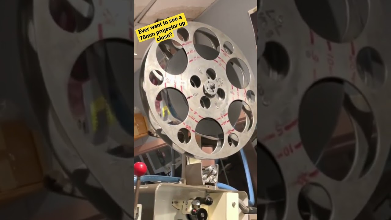 Close-Up of 70mm Film Projector 🎥