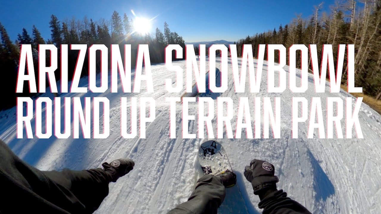 Arizona Snowbowl Round Up Terrain Park 🌨️