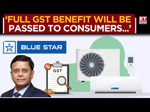 GST Cuts Impact On White Goods? | Bluestar's B Thiagarajan On GST Rate Rationalization & Consumption