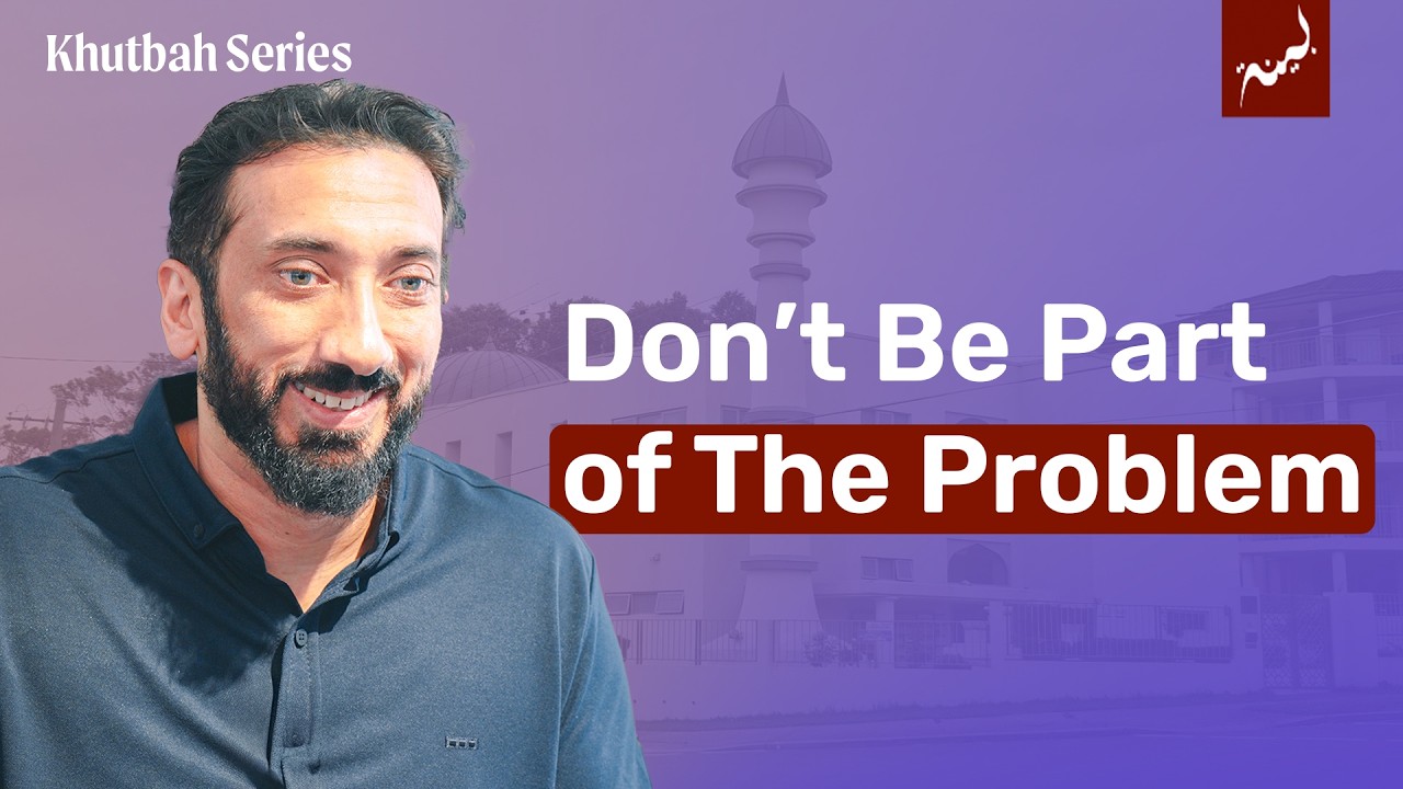 What Allah Expects From Us | Khutbah by Nouman Ali Khan