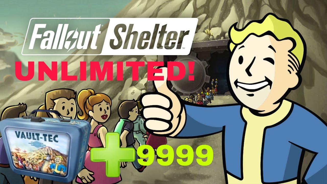 HOW TO GET UNLIMITED LUNCHBOXES IN FALLOUT SHELTER!
