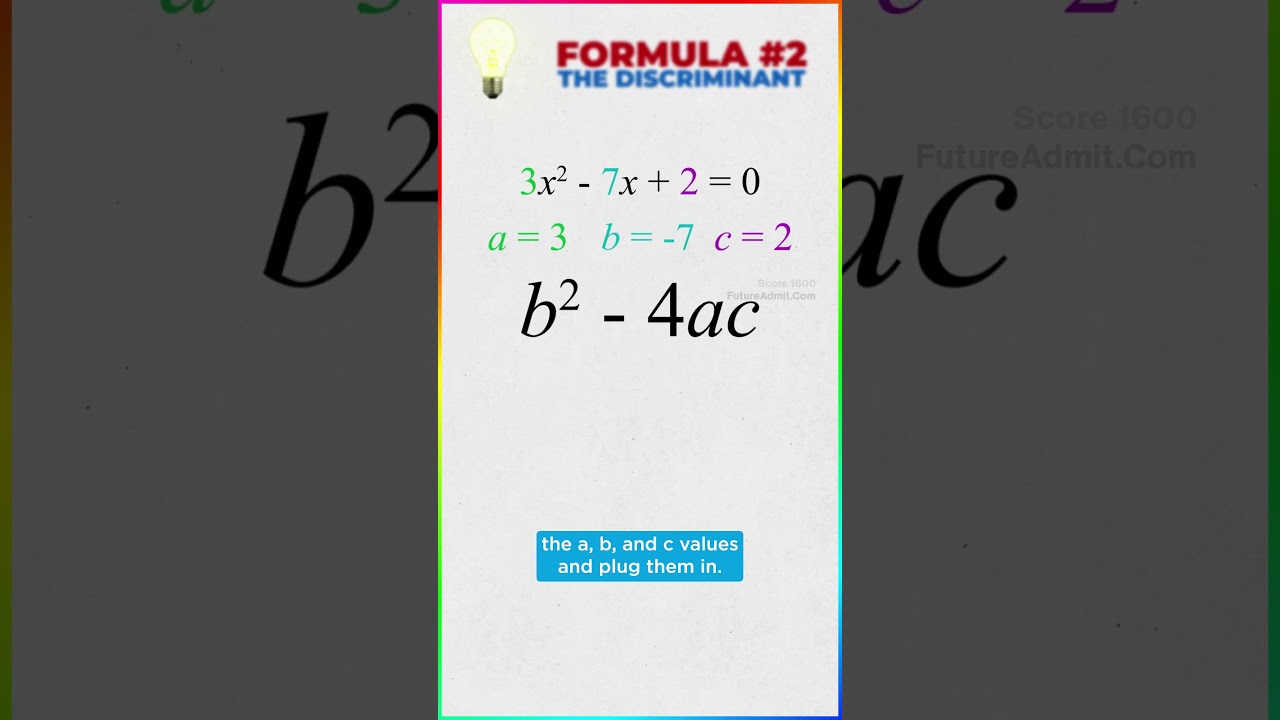 3 Essential SAT Math Formulas You Might Forget