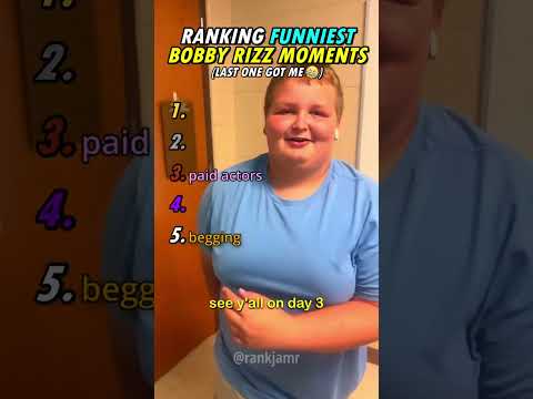 Ranking Funniest BOBBYRIZZ Moments😂😂