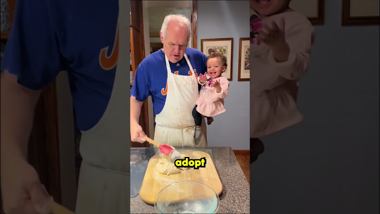 Elder Man Finds Joy in Adopting Baby 😊