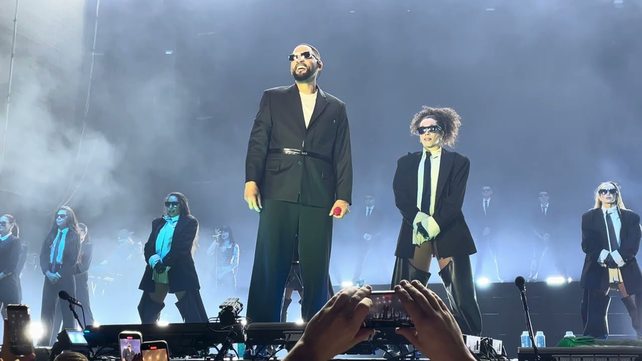 Will Smith Live in Budapest Park 🎤 - Men in Black 2025