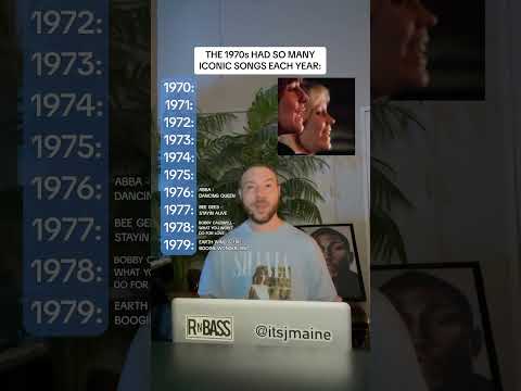 The 1970s Had So Many Iconic Songs Each Year #shorts #70s