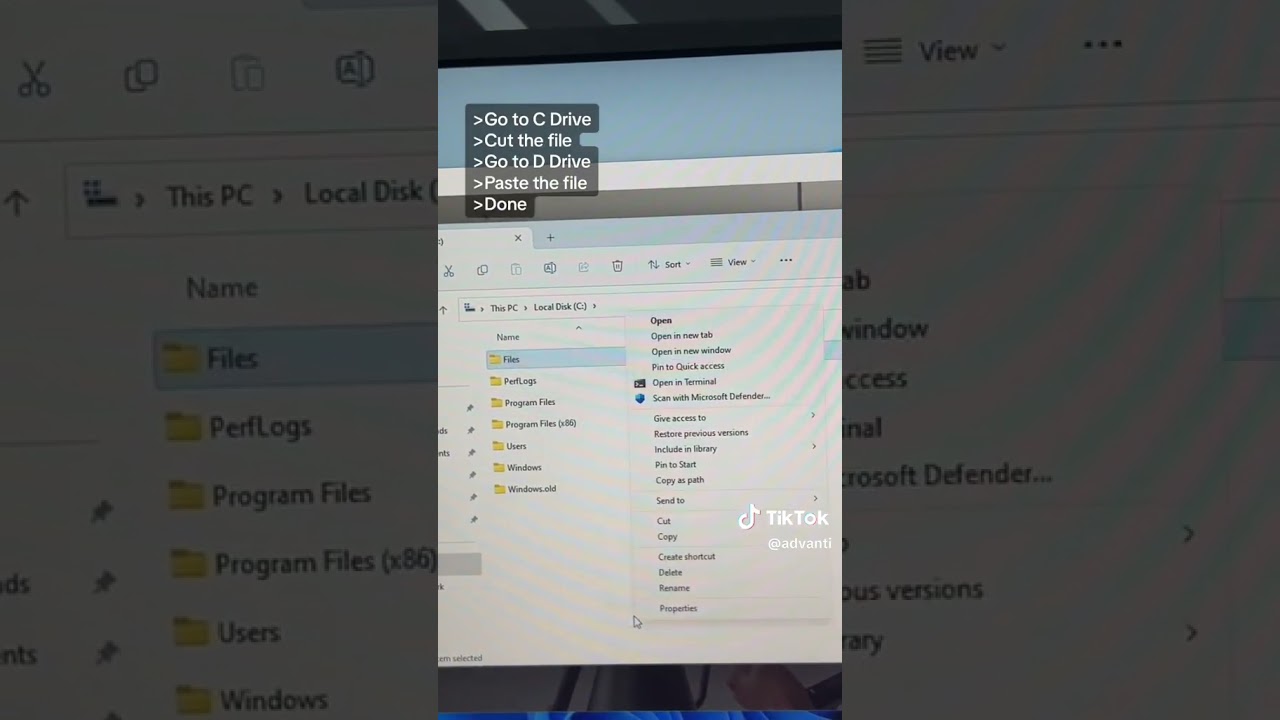 Easy Method to Transfer Files from Drive C to Drive D