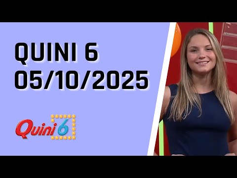 Quini 6 en vivo 5/10/2025 / Resultados del sorteo quini 6 del Domingo 5 de Octubre del 2025