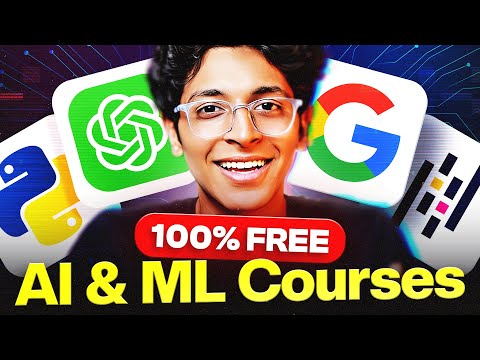 10 FREE AI Courses to Become AI Engineer in 2024 | Machine Learning Courses