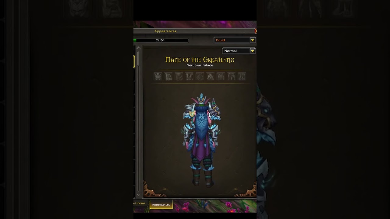 WoW Druid War Within Tier Set Preview 🌿