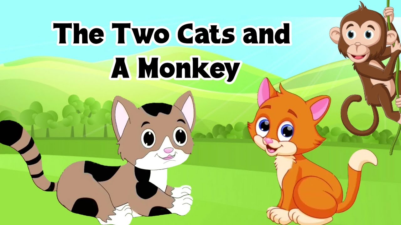Cats and Monkey: A Short Kids' Story 🐒