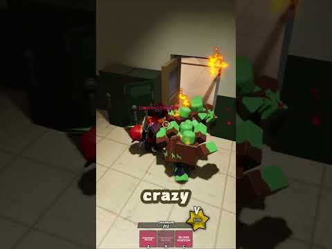 Chainsaw Max Mastery Ability in Hunty Zombie! #roblox #huntyzombie