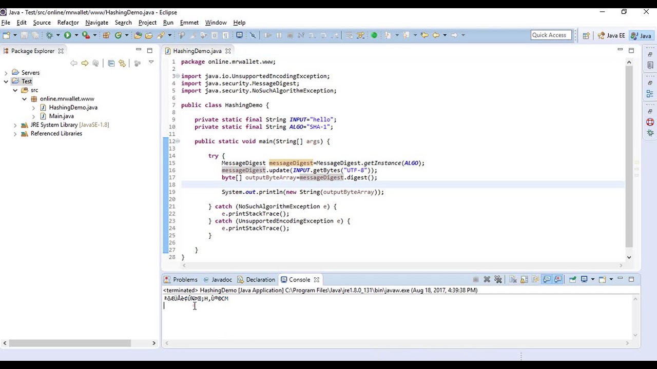 Java Cryptography Tutorial: Hashing Demo for Beginners 🔐