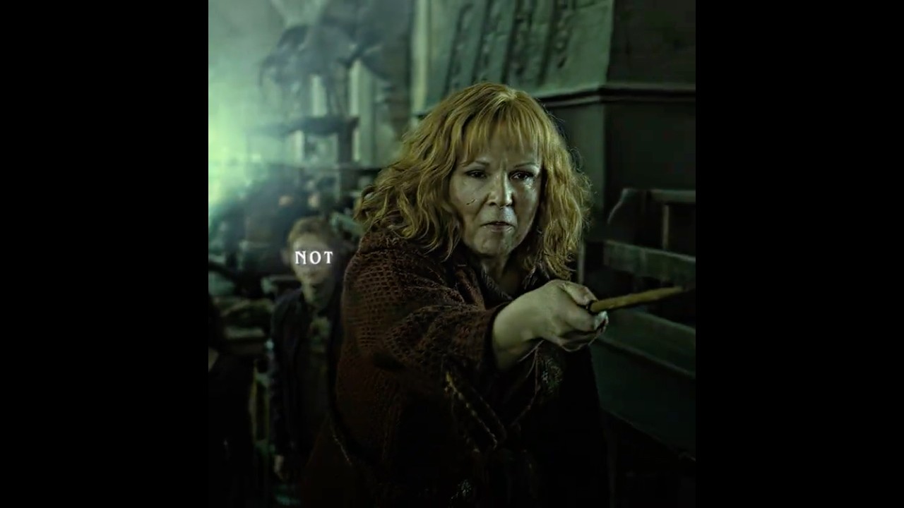Molly Weasley’s Epic Revenge Against Bellatrix Lestrange | Harry Potter #shorts